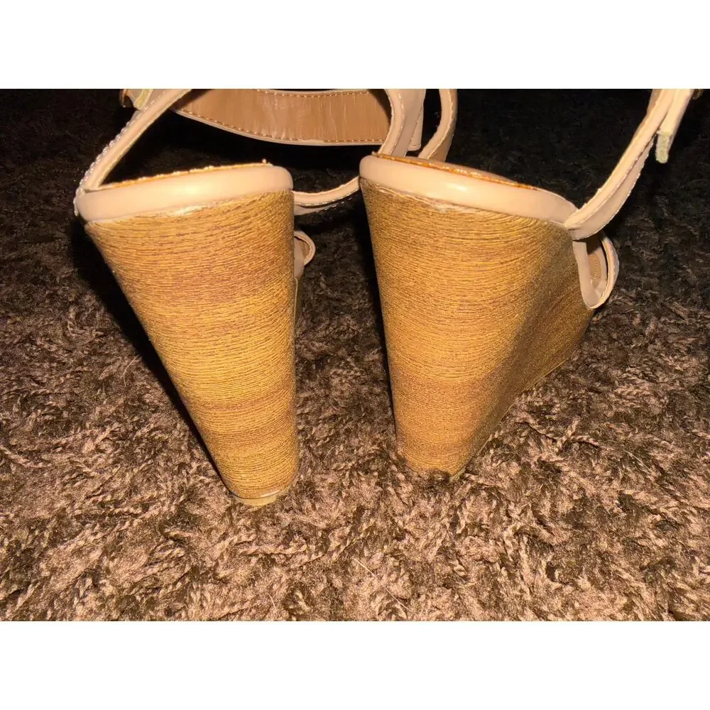 Charlotte Russe Platform Strap Sandals Size 6